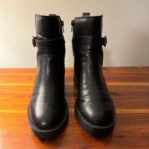 Kensie Black Ankle Boots